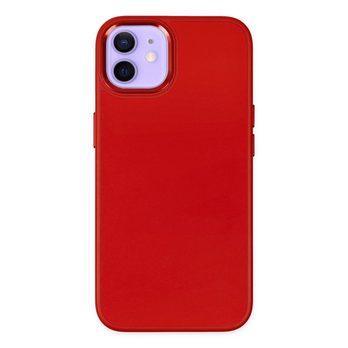 İphone 12 Asya Deri - Kırmızı