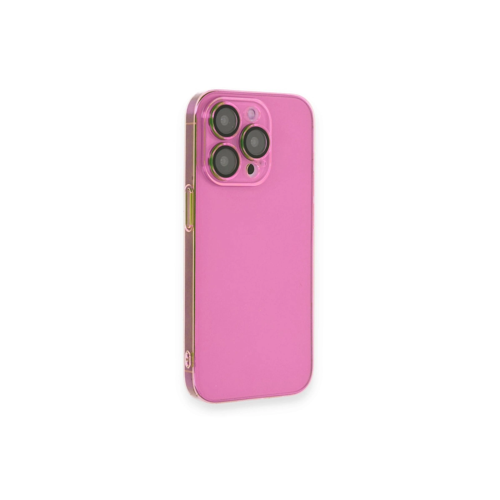 İphone 14 Armada Lensli Kapak - Pembe