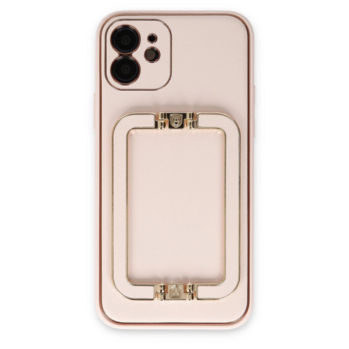 İphone 12 Coco Elit Kapak - Pudra