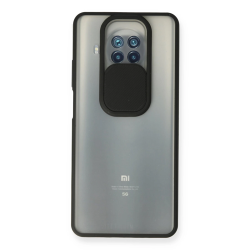 Mi 10T Lite Palm Buzlu Kamera Sürgülü - Siyah