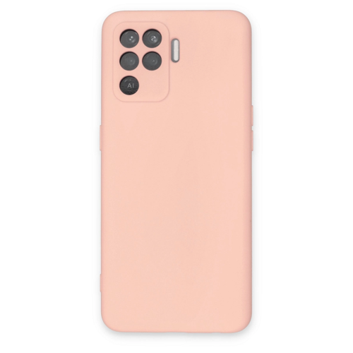 Reno 5 Lite Nano İçi Kadife - Pudra