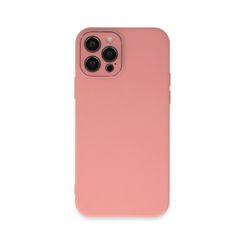 İphone 12 Lansman Glass Kapak - Pembe