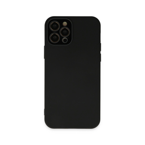 İphone 12 Lansman Glass Kapak - Siyah