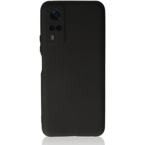 Vivo Y53S Kılıf First Silikon - Siyah