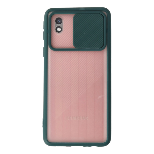 A01 Core Palm Buzlu Kamera Sürgülü - Yeşil