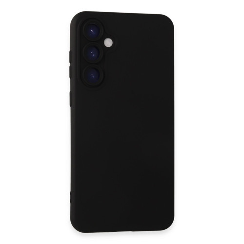 Samsung Galaxy S23 FE Kılıf Nano içi Kadife Silikon - Siyah