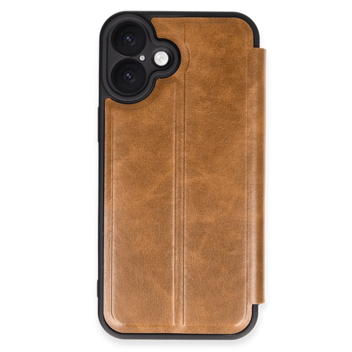 İphone 16 Flip Cover - Taba
