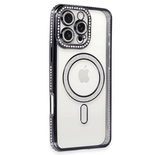 İphone 16 Joke Simli Magneticsafe - Gri