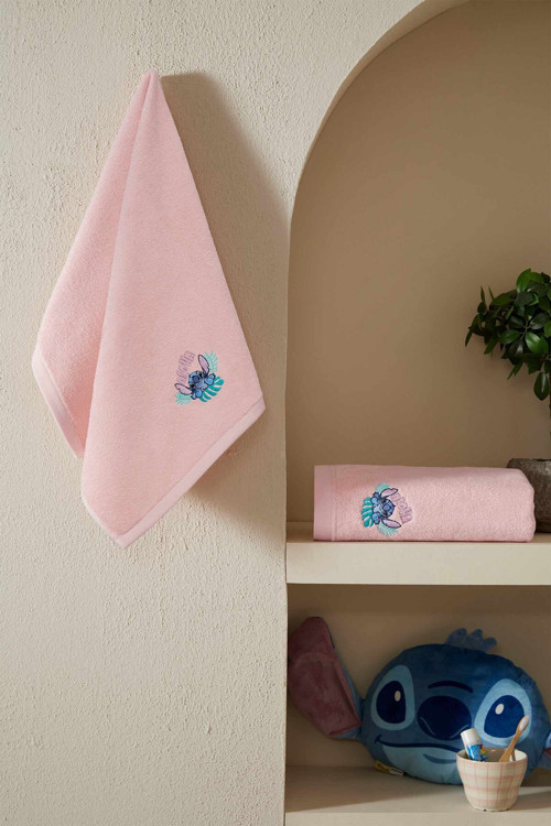 Stitch Disney Lisanslı 2'Li Havlu Set