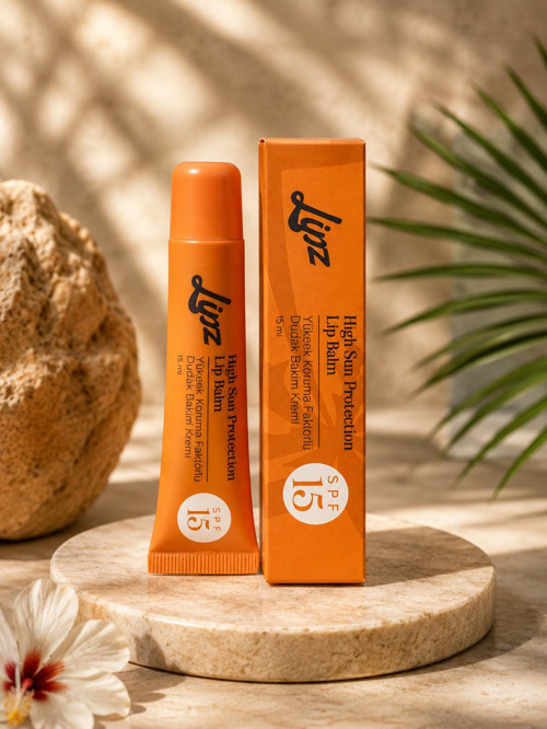 Lipz SPF 15 Dudak Bakım Kremi 15 ml – Güneşe Karşı Koruma ve Yoğun Nemlendirme