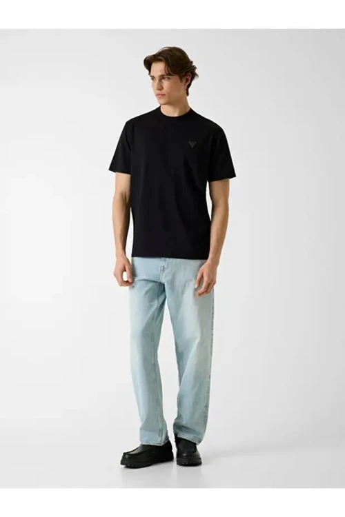 Jersey Erkek Modal Karışımlı Regular Fit T-Shirt M6GI21K3053