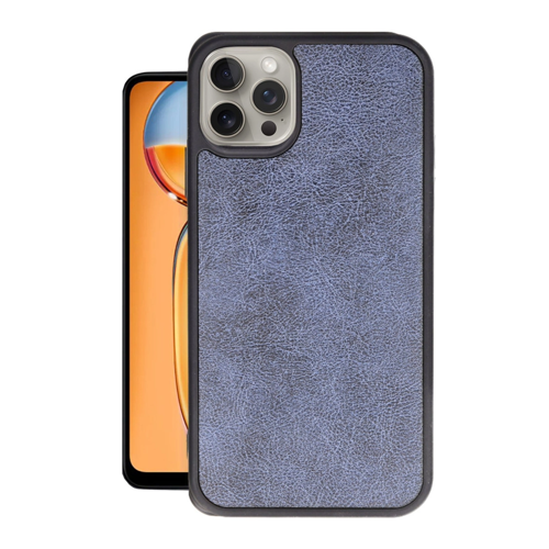 İphone 14 Aras Deri Kapak - Lacivert