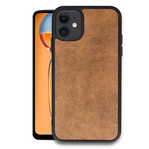 İphone 11 Aras Deri Kapak - Taba