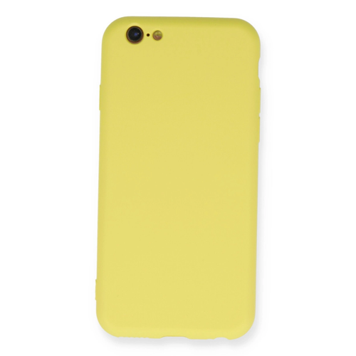 İphone 6 Nano İçi Kadife - Sarı