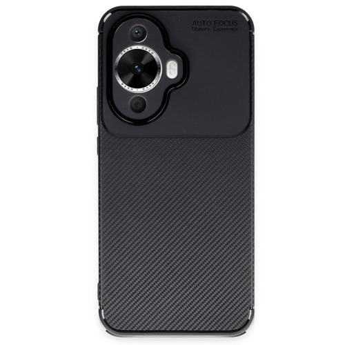 Nova 12S Auto Focus Karbon Kapak - Siyah