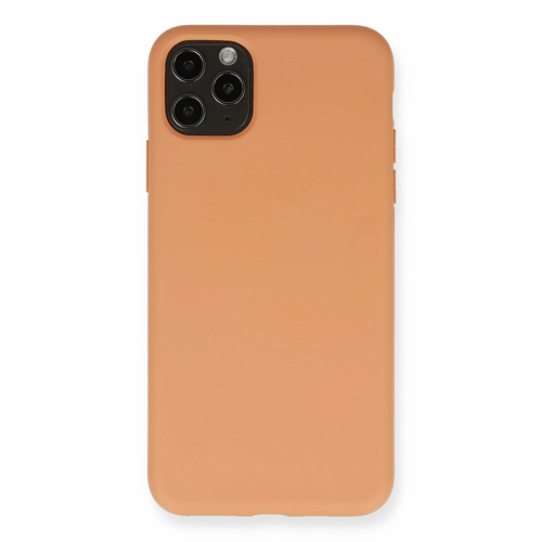 İphone 11 Nano İçi Kadife - Mat Turuncu
