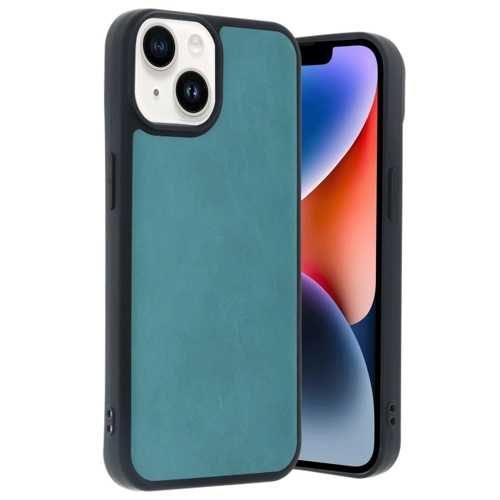 İphone 15 Aras Deri Kapak - Yeşil