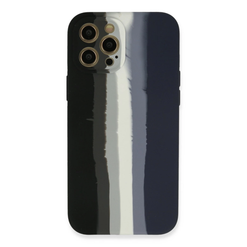 İphone 12 Ebruli Lansman - Siyah-Lacivert
