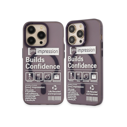 İphone 14 Apollo Magneticsafe Desenli Kapak - Apollo Mor - 6