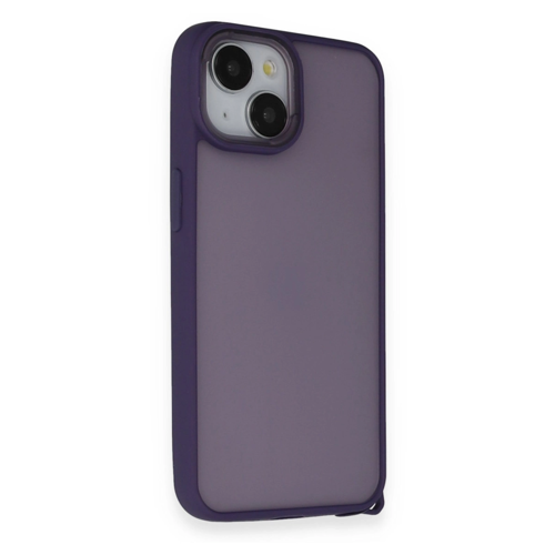 İphone 14 Elegant Kapak - Derin Mor