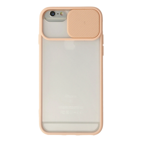 İphone 6 Palm Buzlu Kamera Sürgülü - Pembe