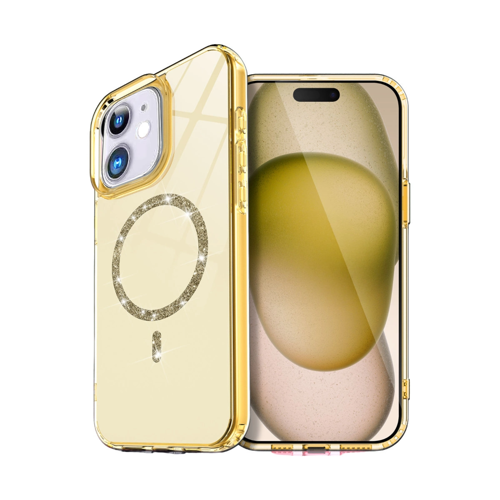 İphone 12 Live Diamond Kapak - Sarı