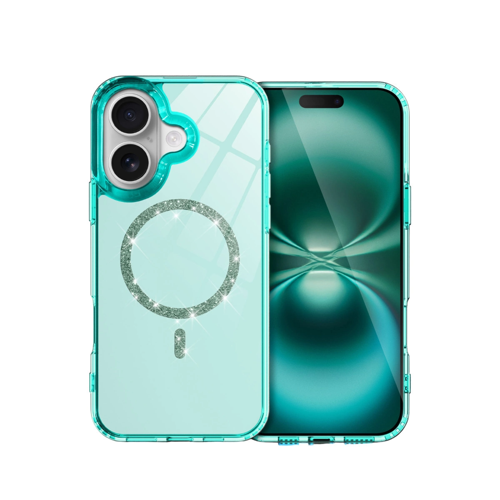 İphone 16 Live Diamond Kapak - Yeşil