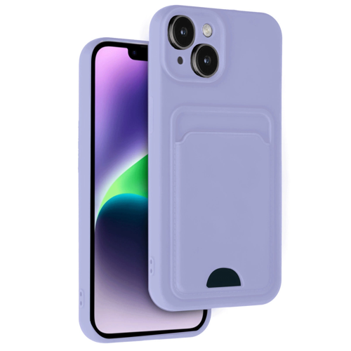 İphone 14 Kelvin Kartvizitli - Lila