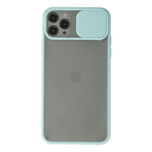 İphone 11 Palm Buzlu Kamera Sürgülü - Turkuaz