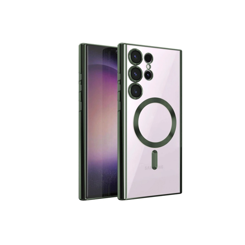 S23 Kross Magneticsafe Kapak - Koyu Yeşil