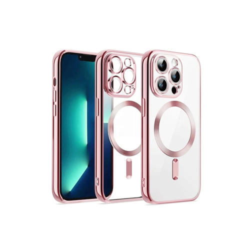 İphone 15 Kross Magneticsafe Kapak - Pembe