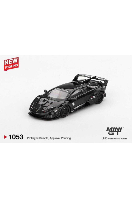 Lamborghini Lb-Silhouette Murcielago Gt Evo Black 1:64 Model Araba (Mgt1053)