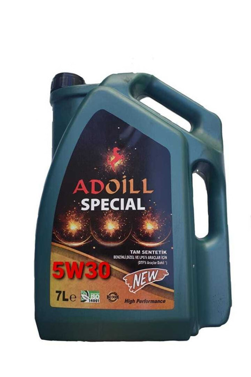 Adoil 5W30 Partekürsüz 7Lt Motor Yağ Turbo Dizelaraçlar 2024 Üretim