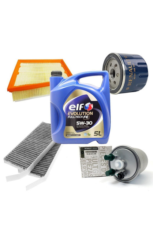 Genel Markalar Fultech 5W-30 Fe 5Lt +Renault Latitude 2,0 Dci Filtre Seti 2011-2016