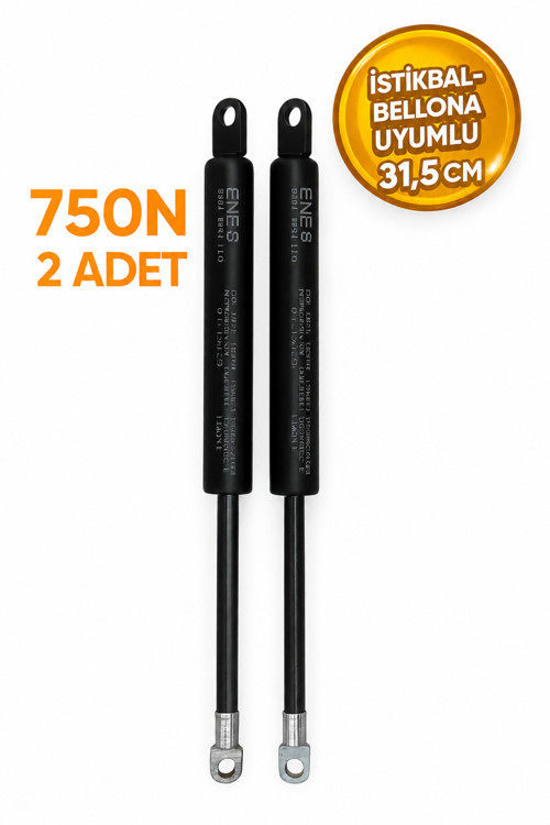 Baza Amortisörü 31,5 Cm 750N 2 Adet Tek Kişilik Baza Pistonu (İstikbal-Bellona Uyumlu)