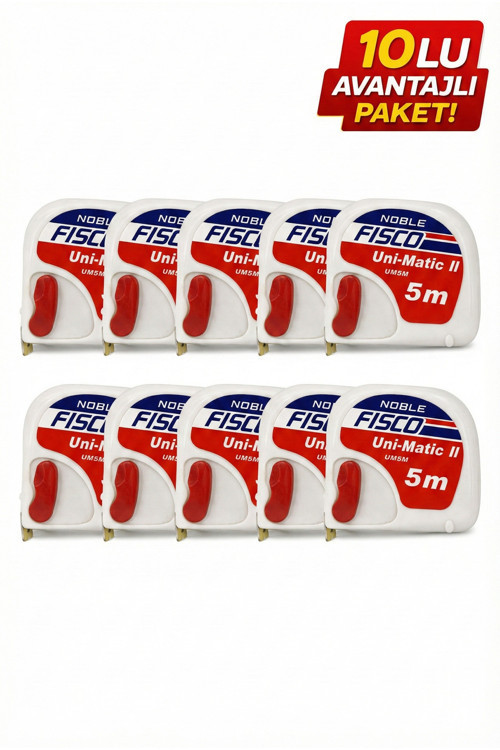 5M Şerit Metre Avantajlı Paket (10’Lu)