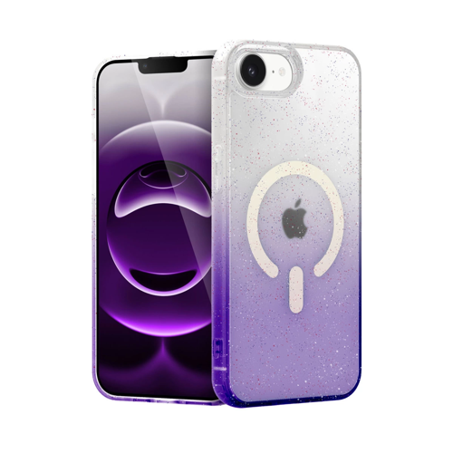 İphone 16E Pummel Shiny Kapak - Mor