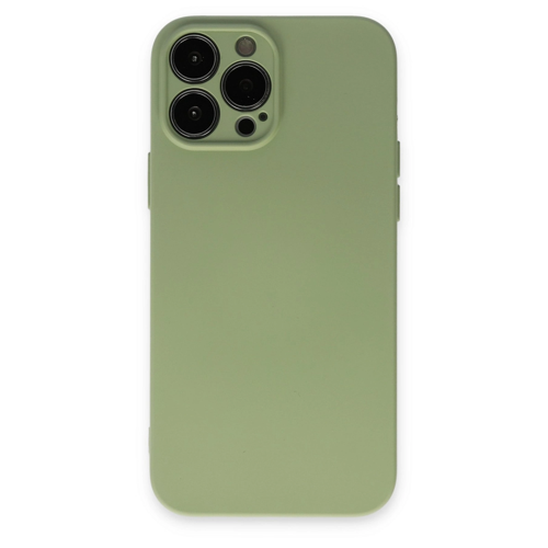 İphone 13 Nano İçi Kadife - Yeşil