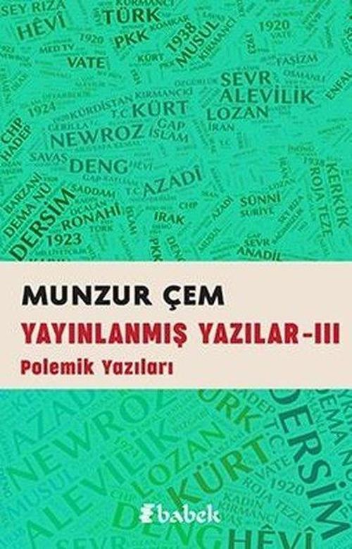 Yayınlanmış Yazılar - 3 Polemik Yazıları