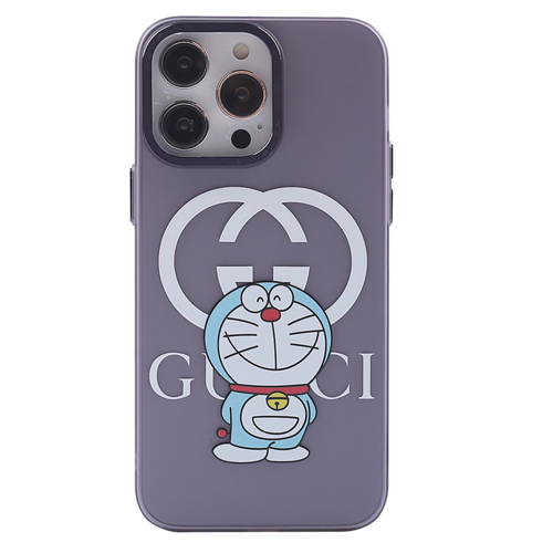 İphone 14 Desenli Kapak - Mor - 3