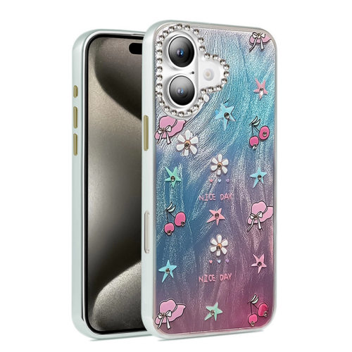 İphone 16 Blade Aynalı Desenli Kapak - Desen 4