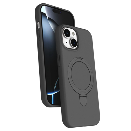 İphone 15 Standlı Kapak - Titan Gri
