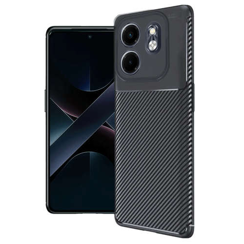 İnfinix 50I 4G Auto Focus Karbon Kapak - Siyah