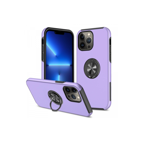 İphone 13 Elit Yüzüklü Kapak - Mor