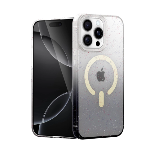 İphone 14 Pummel Shiny Kapak - Siyah