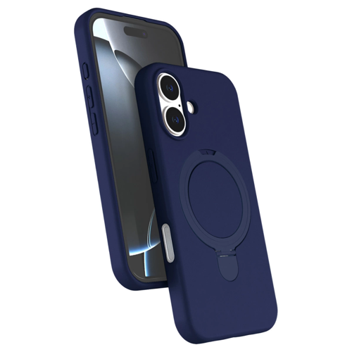 İphone 17 Standlı Kapak - Lacivert