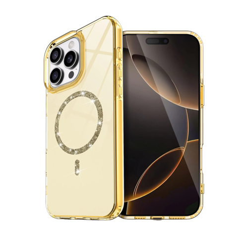 İphone 16 Live Diamond Kapak - Sarı
