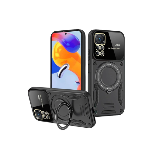 11 Joy Lens Standlı Kapak - Siyah