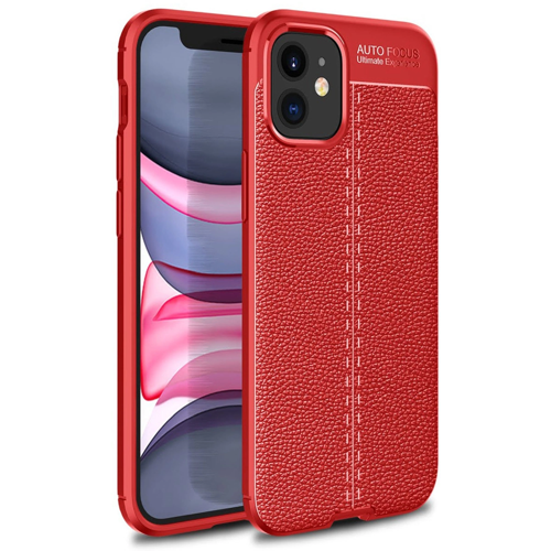 İphone 12 Auto Focus Kapak - Kırmızı