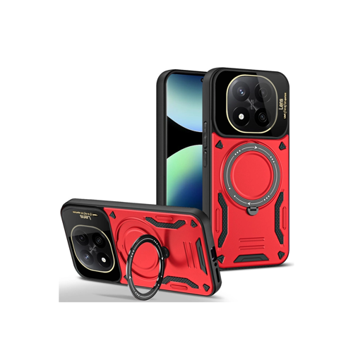 14 5G Joy Lens Standlı Kapak - Kırmızı